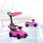 Кола за бутане с дръжка Victory 2в1 311 розов - Image 2