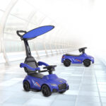 Кола за бутане с дръжка Victory 2в1 311 син - Image 2