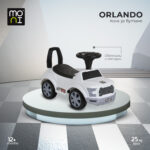 Кола за бутане Orlando 2022 бял - Image 2