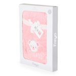 Бебешко одеяло Freya 110/80 розов - Image 3