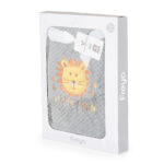 Бебешко одеяло Freya 110/80 сив - Image 3