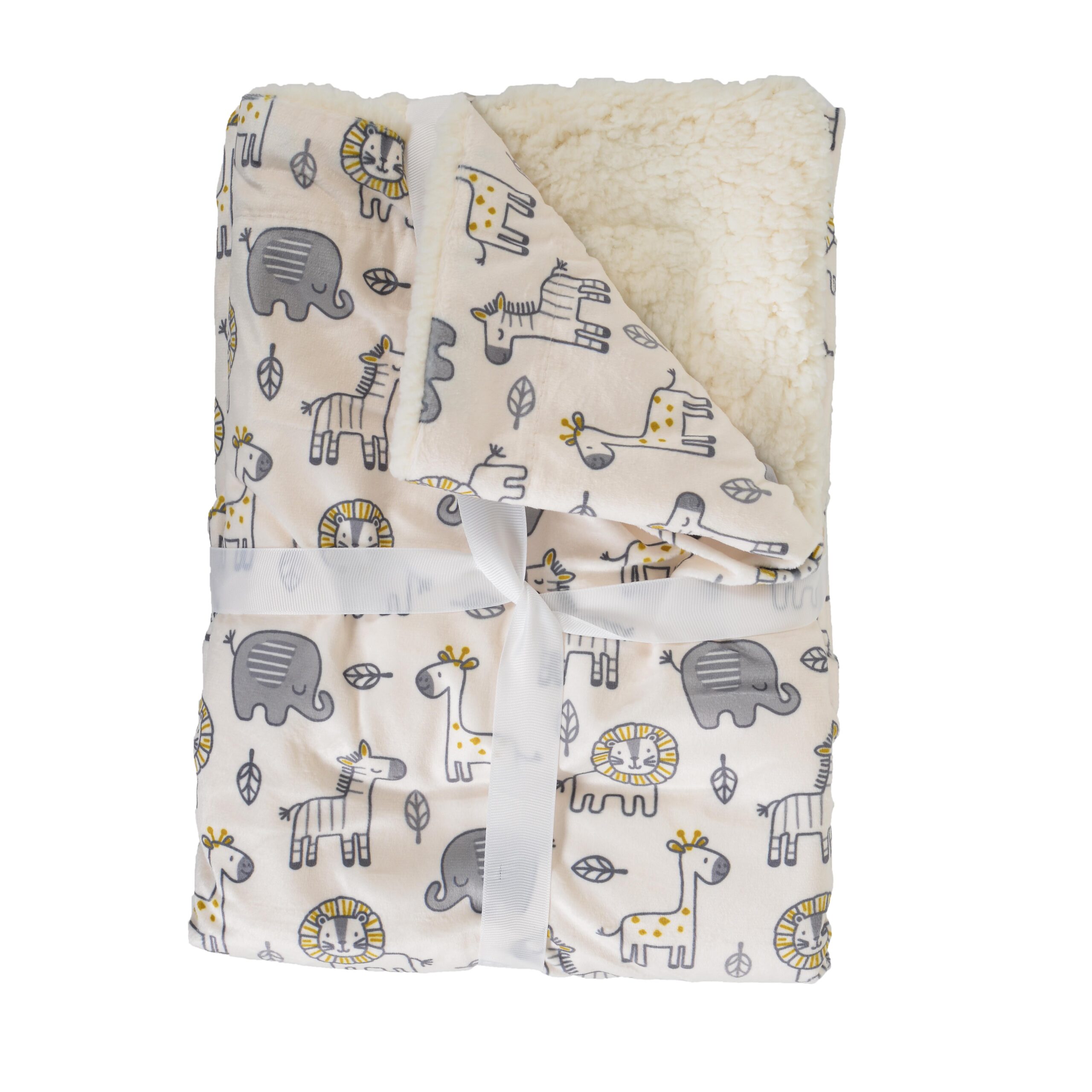 Бебешко одеяло Shaggy 105/75 бежов