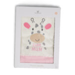 Одеяло 90/100 см Mum`s Giraffe розов - Image 3