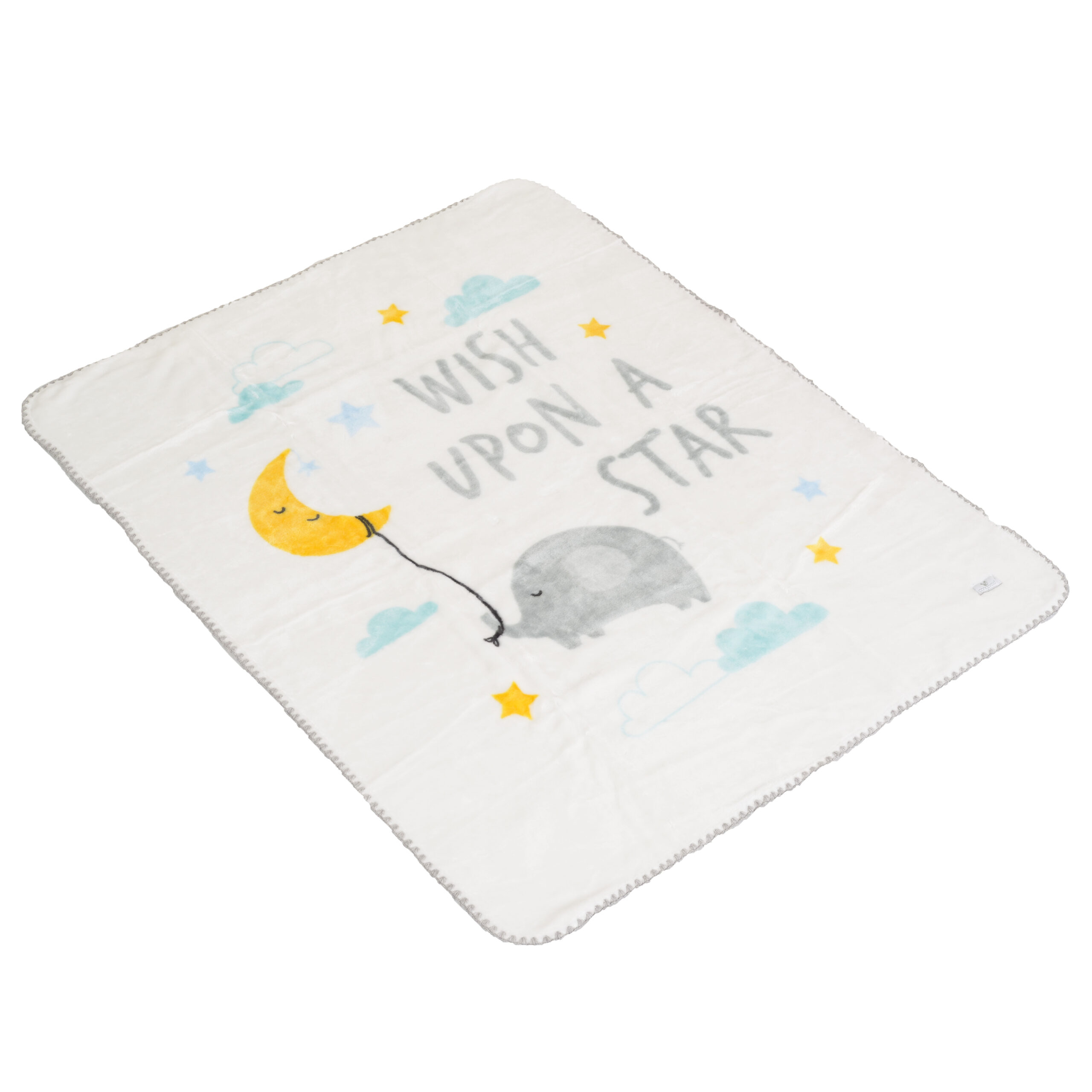 Одеяло 110/140 Softy Wish upon a star бял