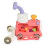 Играчка за прохождане 3в1 Happy Train pink - Image 4