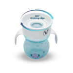 Неразливна чаша 270ml Magical Cup син C0669H - Image 2