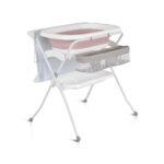 Вана със стойка и повивалник Como розов - Image 3