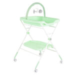 Мултифункционална маса за повиване Croco зелен