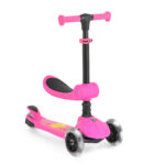 Тротинетка Lamborghini 2в1 розов