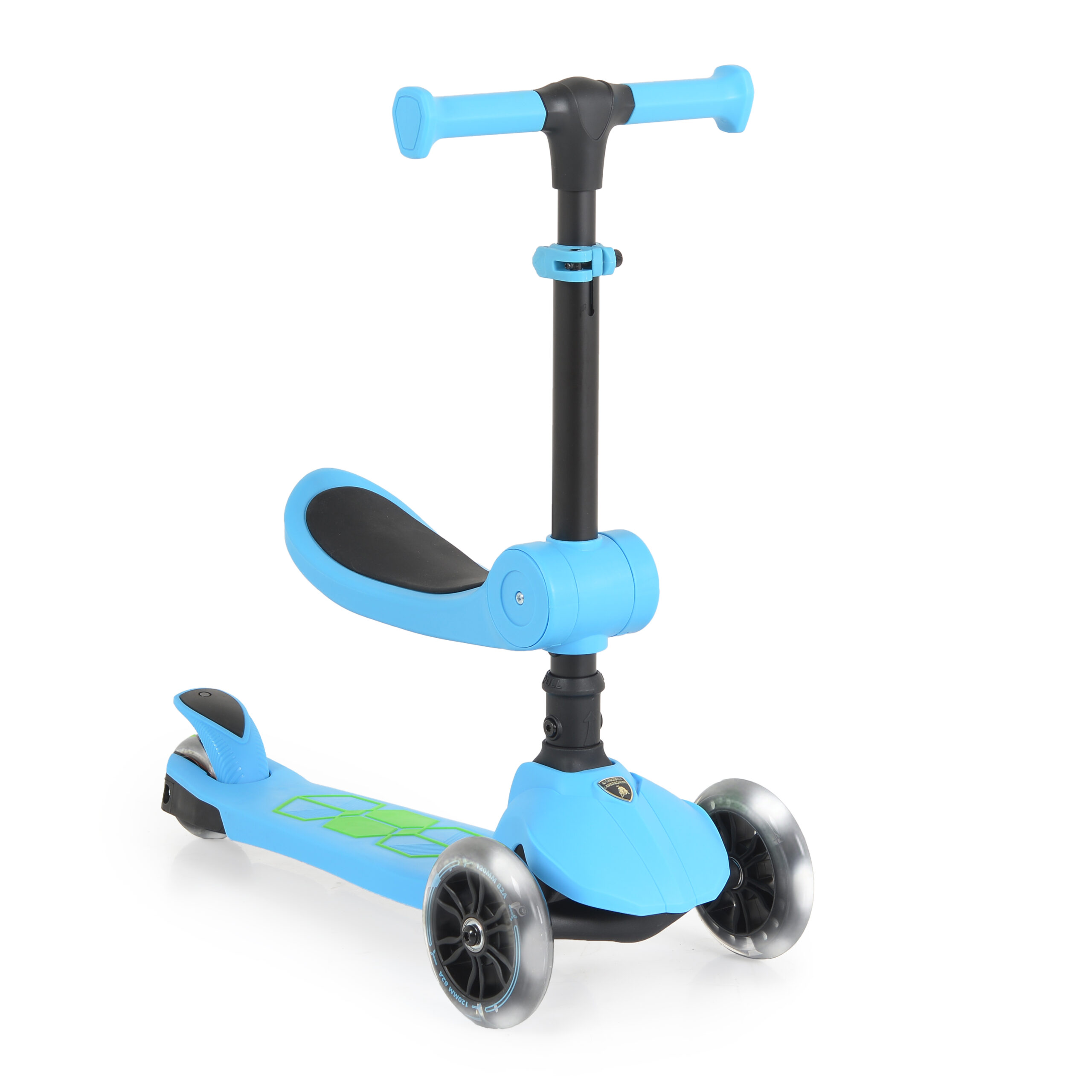 Тротинетка Lamborghini 2в1 син