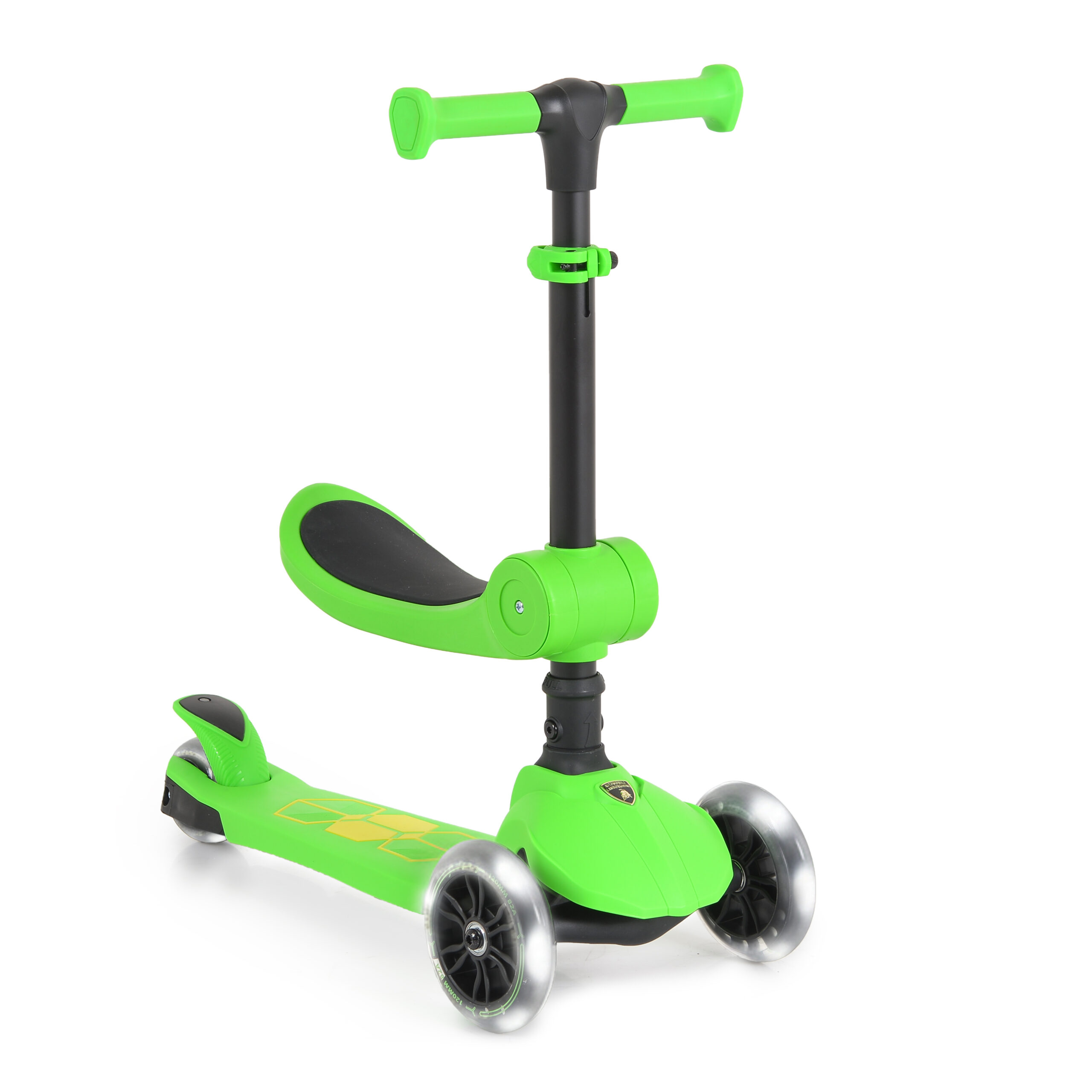 Тротинетка Lamborghini 2в1 зелен