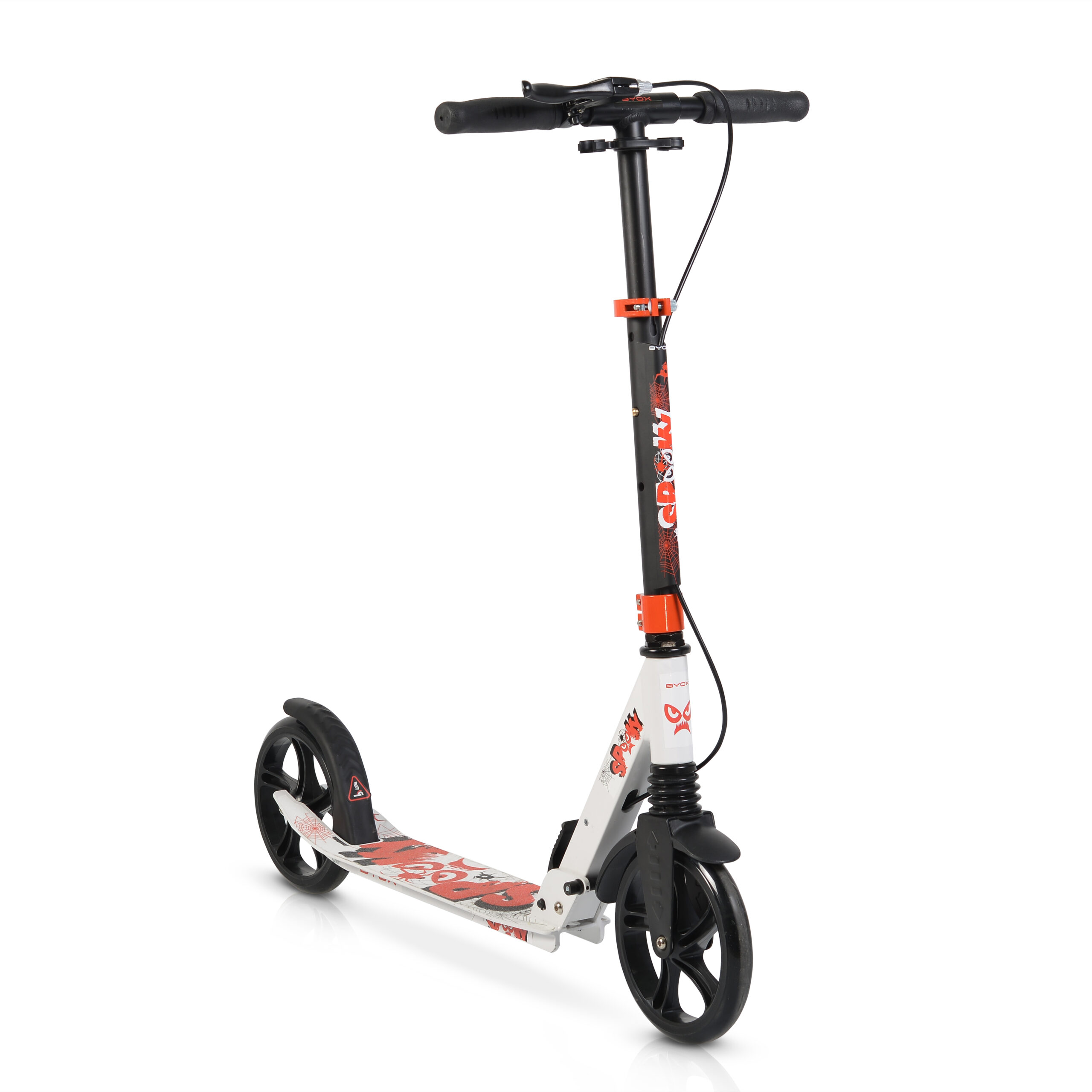 Тротинетка Spooky бял