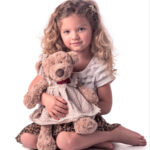 Плюшено мече с рокля - Image 2