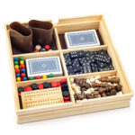 Дървен комплект класически настолни игри - Image 8