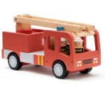 Дървена пожарна кола с фигурки - Image 9