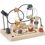 Дървен лабиринт с мъниста и фигурки - Image 6