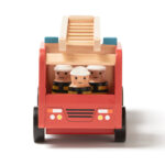 Дървена пожарна кола с фигурки - Image 10