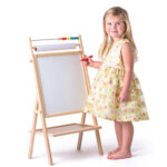 Двустранна магнитна въртяща дъска с флипчарт - Image 6