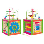 Дървен активен куб