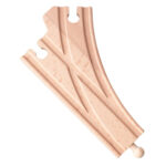 Дървен ЖП аксесоар - К разклонение