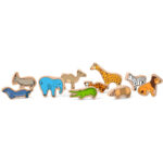 Дървен камион - сортер с животни - Image 2