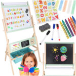 Комплект Двустранна магнитна въртяща дъска с аксесоари и кошници - Image 8