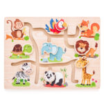 Дървен пъзел-лабиринт Животни - Image 3