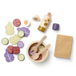 Дървен комплект Салата в купа - Image 8