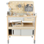 Дървена работилница с инструменти и кран + колан за инструменти - Image 6