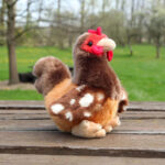 Плюшена кокошка Rappa - Image 5