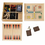Дървен комплект класически настолни игри - Image 7