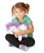 Melissa & Doug - Плюшен бял еднорог Мисти - Image 2