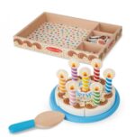 Melissa & Doug - Дървен комплект - Направи празнична сметанова торта - Image 5