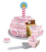 Melissa & Doug - Дървена торта за рожден ден - Двуетажна - Image 8