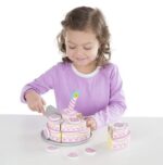 Melissa & Doug - Дървена торта за рожден ден - Двуетажна - Image 10