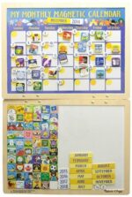 Melissa & Doug - Магнитен календар на английски език - Image 3