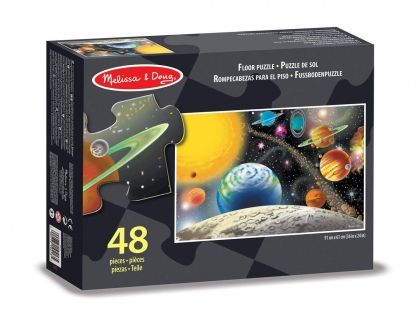 Пъзел за под - Слънчева система - 48 части