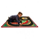 Melissa & Doug - Килимче за игра с дървени коли - Състезание - Image 3