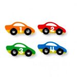Melissa & Doug - Килимче за игра с дървени коли - Състезание - Image 10