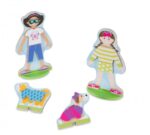 Дървен магнитен комплект - Най - добри приятели - Image 4