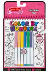 Melissa & Doug - Книжка за оцветяване по номера - Розова