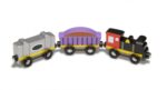 Melissa & Doug - Дървен комплект - Локомотив и вагончета - Image 8