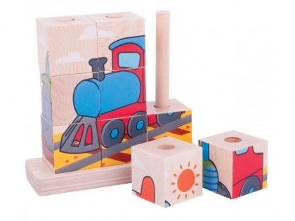 Кубчета Stacking Blocks Transport