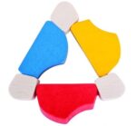 Дървена бебешка играчка - Триъгълник - Image 2