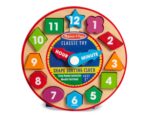 Melissa & Doug - Дървен часовник сортер - Цветове и форми - Image 2