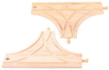 Дървени релси - Т кръстовище