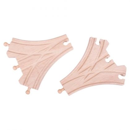 Дървени релси - Разклонение