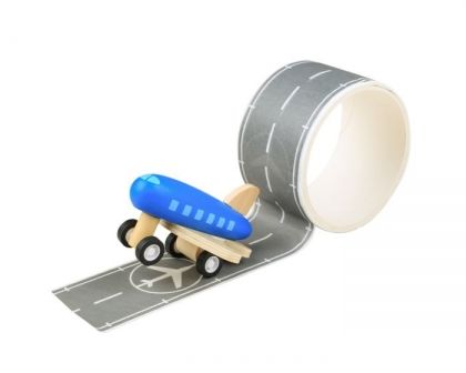 Тиксо - писта с дървен самолет