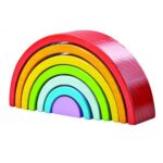 Дървена подредба Дъга - малка - Image 4