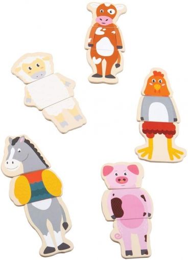 Bigjigs - Магнитна игра - Ферма